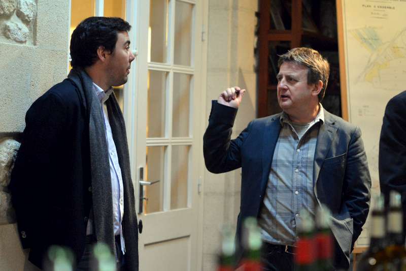 Stephen and Jean-Charles Cazes at Lynch Bages